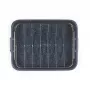 Russell Hobbs RH04097 Nightfall Stone Roaster And Rack - Grey, Carbon Steel, 38 cm