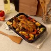 Russell Hobbs Romano 36cm Rectangular Roaster - Carbon Steel, Non-Stick, Charcoal Grey