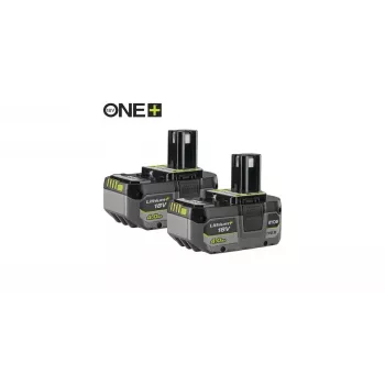 RYOBI 2x 4.0Ah Lithium+ 18V ONE+ Battery Pack RB1840X2