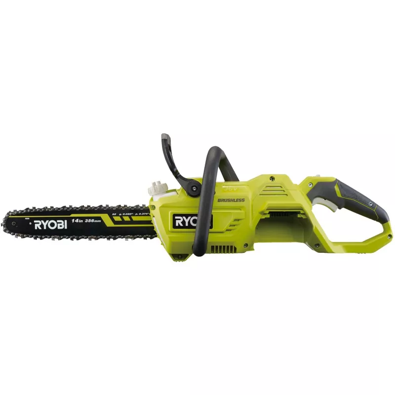 RYOBI MAX POWER Cordless Chainsaw RY36CSX35A-0, 36V (Green/Black, Tool Only)