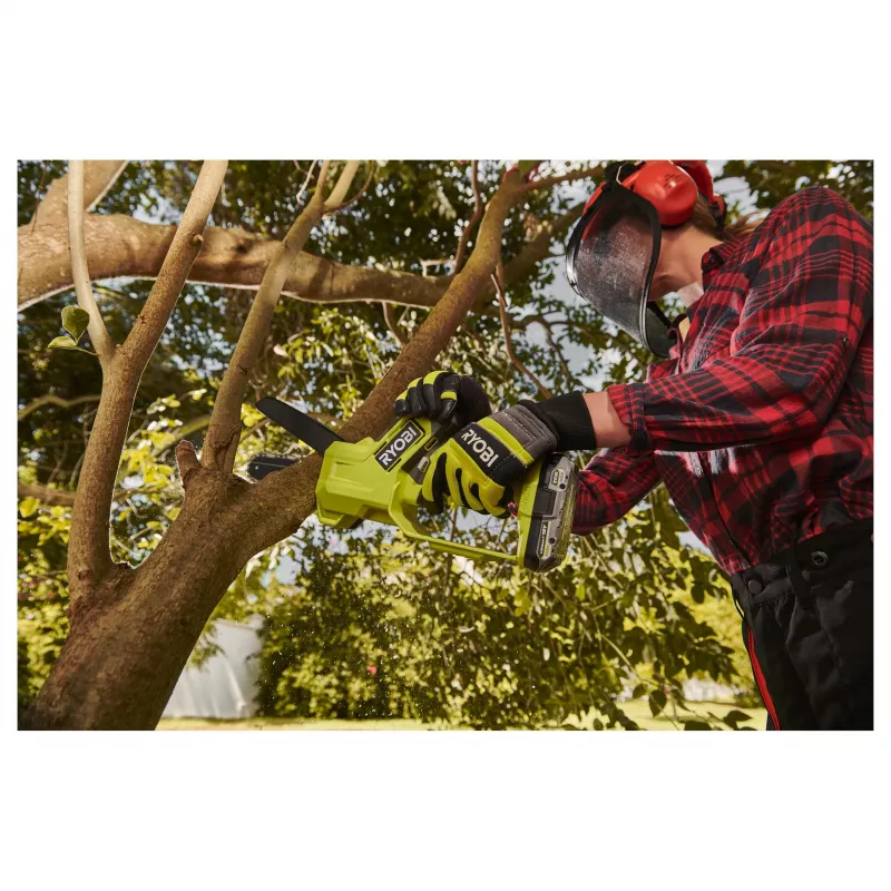 Ryobi ONE+ RY18PS15A 18V Cordless Pole Saw 15cm Bar - Bare Tool