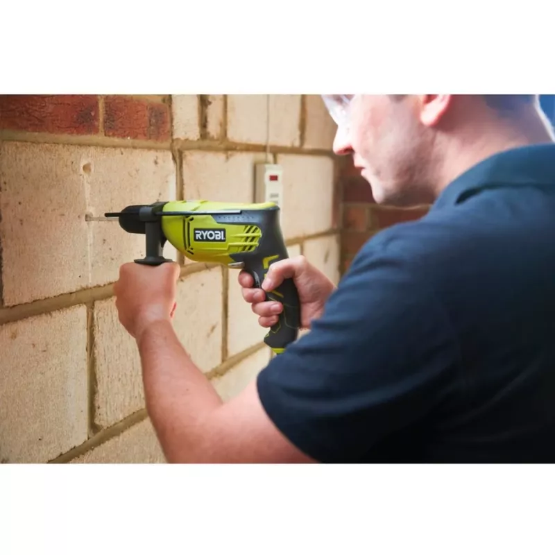 Ryobi RPD680-K Keyed Chuck Hammer Drill 680W 230V