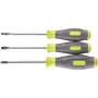 RYOBI RSD1PH2S 3-Piece Screwdriver Set (Green/Grey, PH2, SL5.5, SL4)