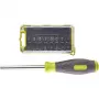 RYOBI Screwdriver RSD17PCS, with 17-Piece Bit Set (Green/Grey)