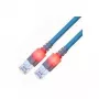 Sacon 442604,500 Cat6 S/FTP Network Cable, 5 m, Blue