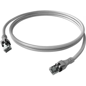 Sacon DualBoot PushPull Cat6 S/FTP Network Cable, Grey, 3m CPP10ACACA0030