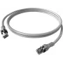 Sacon DualBoot PushPull Cat6 S/FTP Network Cable, Grey, 3m CPP10ACACA0030