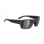 Salice 846RW Black/RW BLACK Cycling Sunglasses - TR90 Frame, Rainbow Mirror Lenses, UV400