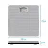 Salter 433 SFEU12 Mechanical Bathroom Scale Silver
