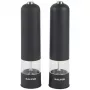 Salter 7524 BKXRUP3 Soft-Touch Electric Mill Set, Matte Black
