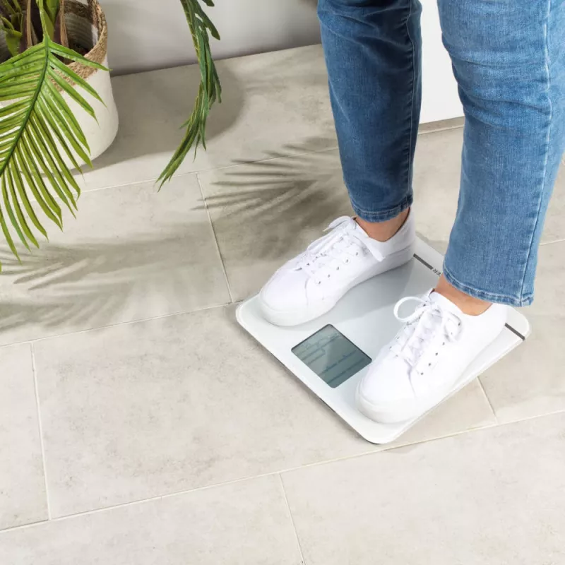 Salter 9075 WFEU12 Max Electronic Bathroom Scale, White