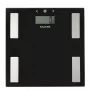 Salter 9150 BFEU12 Black Glass Analyser Bathroom Scales