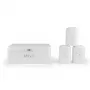 Salter Boston 4-Piece Countertop Bathroom Accessory Set, Ice White
