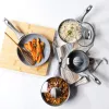 Salter BW04151G1EU7 Timeless Collection Stainless Steel 5 Piece Pan Set