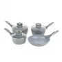 Salter BW04151G1EU7 Timeless Collection Stainless Steel 5 Piece Pan Set