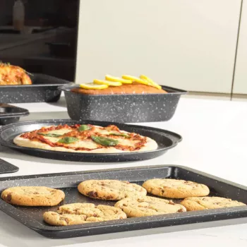 Salter BW070371EU7 Marblestone 27cm Loaf Pan, Silver