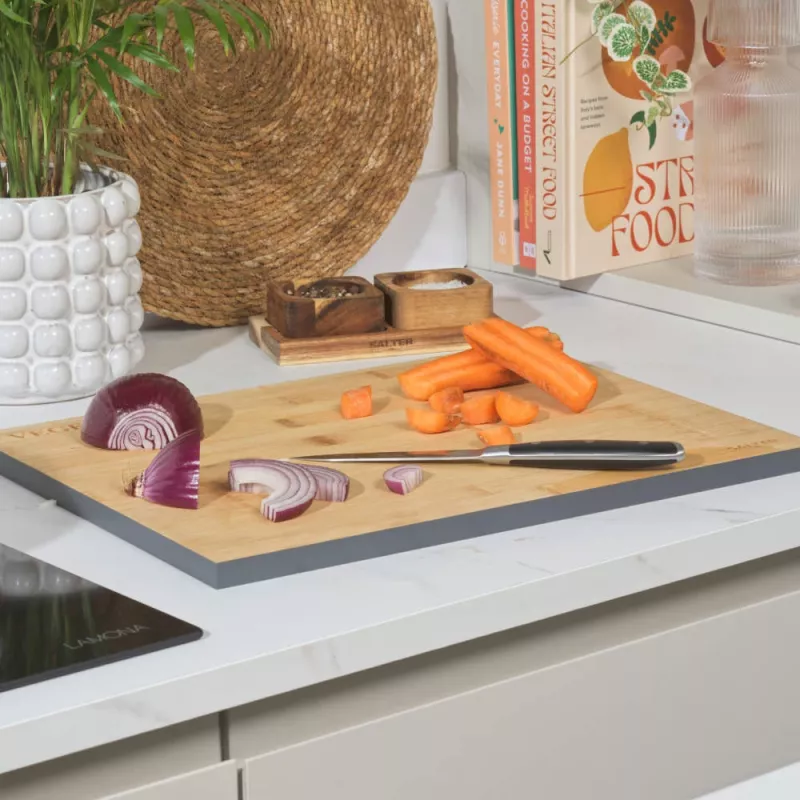 Salter BW072812EU7 3 Piece Bamboo Chopping Board Set