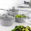 Salter BW092831EU7 Earth 3 Piece (16/18/20cm) Saucepan Set