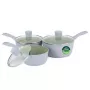 Salter BW092831EU7 Earth 3 Piece (16/18/20cm) Saucepan Set