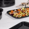 Salter BW12813EU7 40cm Baking Tray - Megastone Non-Stick Carbon Steel, Charcoal Grey