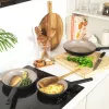 Salter BW12871EU7 Ceramic 24cm Fry Pan - Charcoal Grey, Induction Compatible, Non-Stick