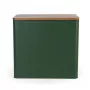 Salter BW12899G Toronto Bread Bin, Green/Wooden