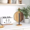 Salter BW135651EU7 Toronto Kitchen Roll Holder, Black