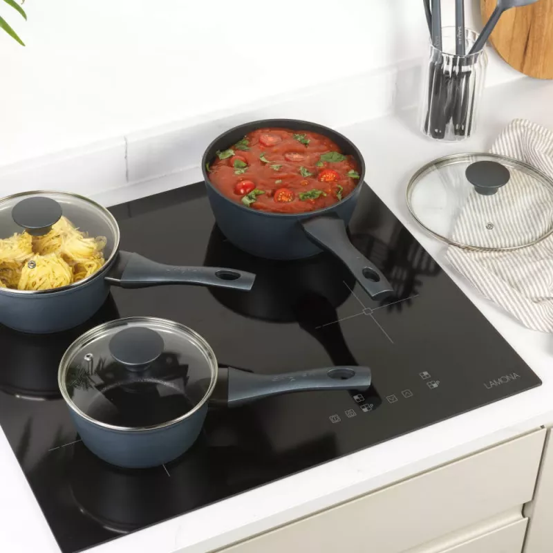 Salter BW13591DU Megastone Excellence 3 Piece Pan Set