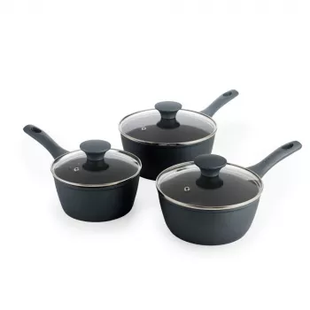 Salter BW13591DU Megastone Excellence 3 Piece Pan Set