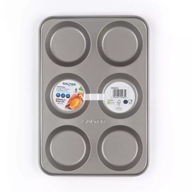 Salter BW13670 Essentials 6 Cup Yorkshire Pudding Tray