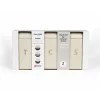 Salter BW13729OEU7 Pebble 3 Piece Canister Set Stone, Beige