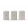 Salter BW13729OEU7 Pebble 3 Piece Canister Set Stone, Beige