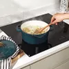 Salter BW13771GR Chester 3.4L Cast Iron Casserole Pot 24 cm, Green