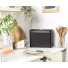 Salter BW14371 Alchemy Bread Bin, Black