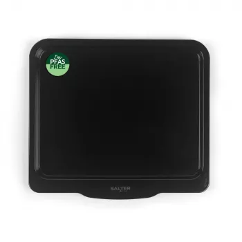 Salter BW14481 Brilliance 40 cm Baking Tray - Carbon Steel, Non-Stick, Oven Safe to 220°C, Charcoal Grey