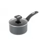 Salter BW14718 Alto 16cm Saucepan - Forged Aluminium, PFOA-Free Non-Stick, Induction Compatible, Black