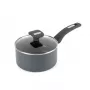 Salter BW14719 Alto 18cm Saucepan with Lid, Forged Aluminium, Non-Stick, Black
