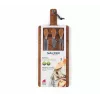 Salter BW14823 Bamboo Cheese Board with 3-Piece Knife Set