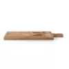 Salter BW14826 Toronto Cheese Board Set, Acacia Wood, 3 Knives