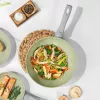 Salter Earth 28cm Fry Pan Green - Forged Aluminium Non-Stick Induction Compatible