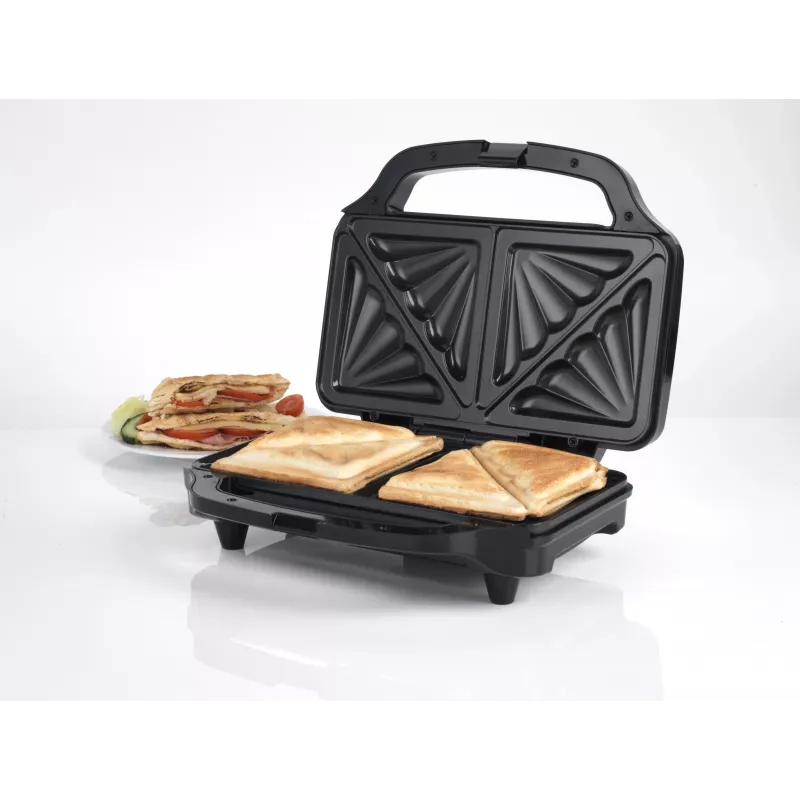 Salter EK2017TFVDE Deep Fill Sandwich Maker 900W Black/Silver
