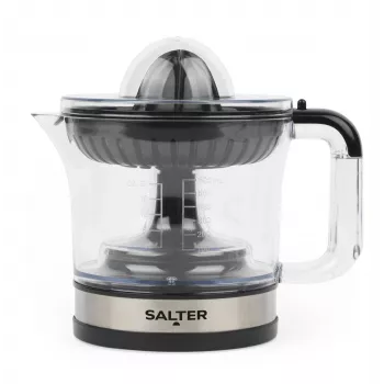 Salter EK5025FVDE Electric Citrus Juicer, 60 W, 1.2 L, Black/Silver