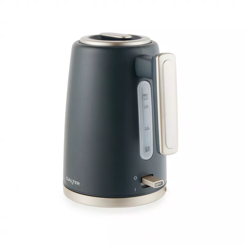 Salter EK5561BGRYFVDE Marino Rapid Boil Kettle - 1.7L, 3000W, Stainless Steel, Grey
