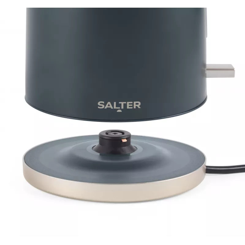 Salter EK5561BGRYFVDE Marino Rapid Boil Kettle - 1.7L, 3000W, Stainless Steel, Grey