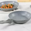 Salter Marblestone 20 cm Fry Pan, Grey - Forged Aluminium Non-Stick Frying Pan