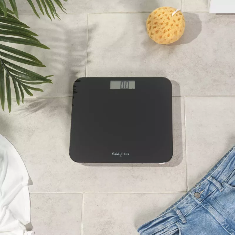 Salter SA00703BFEU12 Battery-Free Electronic Scale, Black