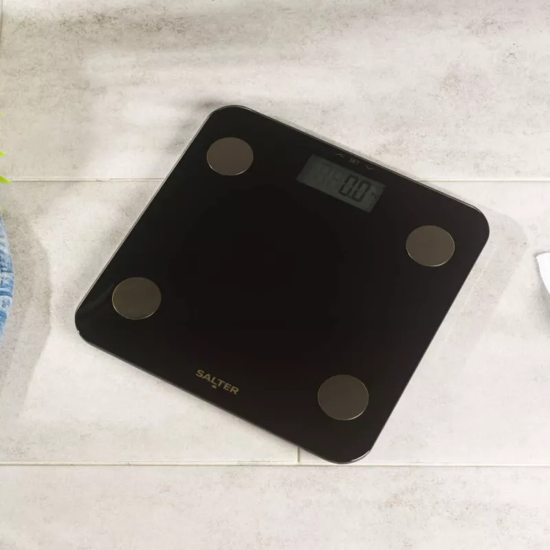 Salter SA00714BGCFEU12 Black & Gold Analyser Scale