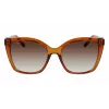 Salvatore Ferragamo SF1026S-261 Women's Cat Eye Sunglasses Havana Brown Gradient 54mm