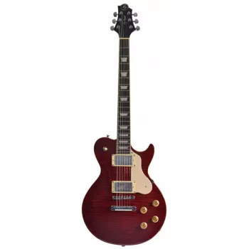 Samick AV 3 TR Electric Guitar – Transparent Red