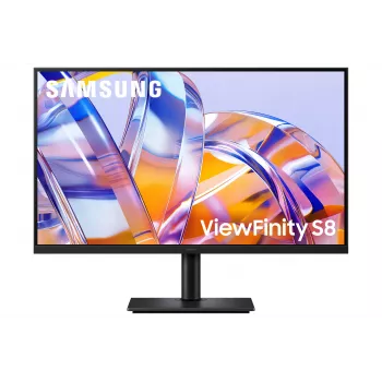 Samsung 27 inch ViewFinity S8 (S80UH) 4K UHD IPS Monitor - Black